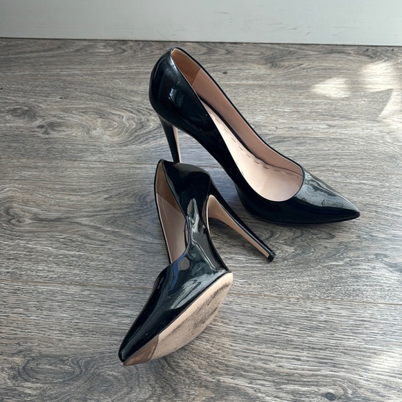 Miu Miu Black Patent Stilettos - Picture 3 of 8